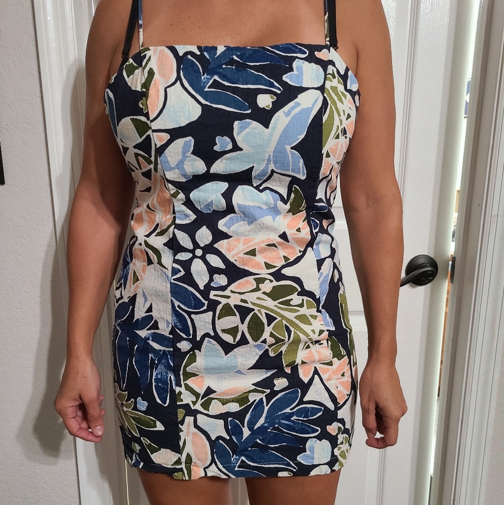 Beachy Cotton Mini Dress
